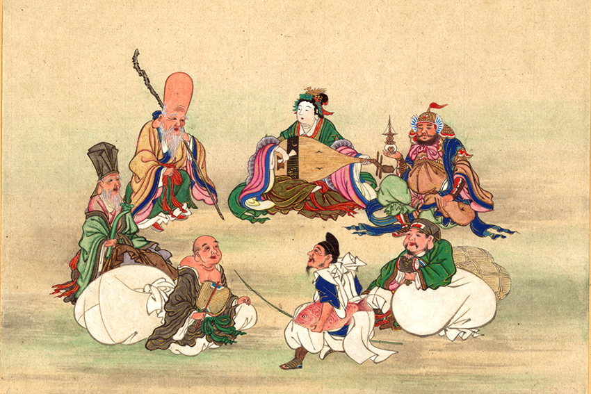 Shichi Fukujin - Die sieben Glücksgötter Japans