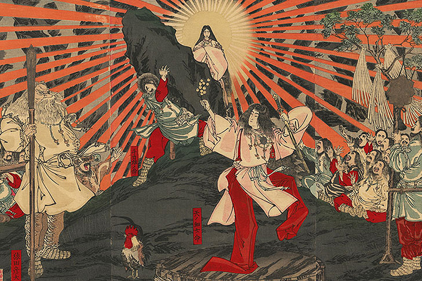  Amaterasu Omikami Japan Göttin der Sonne 