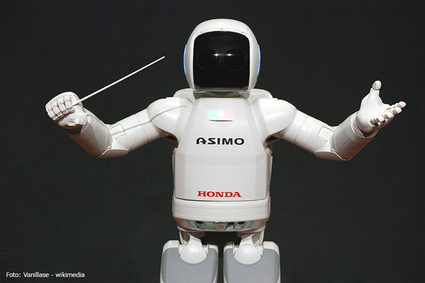 Asimo als Dirigent