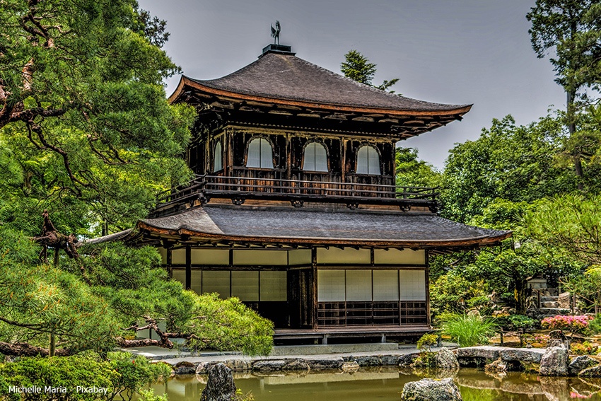 Ginkaku-Ji Tempel Kyoto