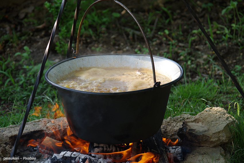 Imoni - offenes Feuer Rezept