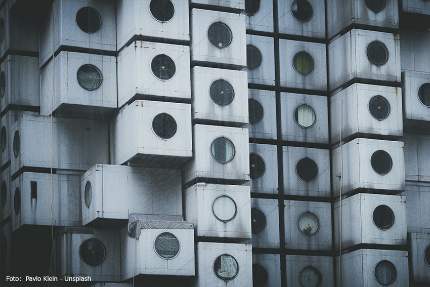  Nakagin Capsule Tower Brutalismus ARchitektur