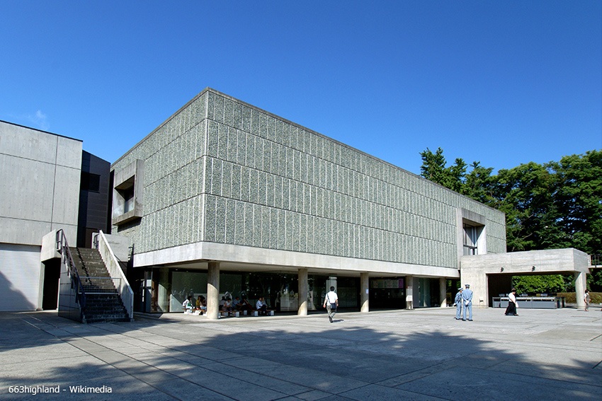 Hauptgebäude des Nationalmuseums für westliche Kunst Tokyo