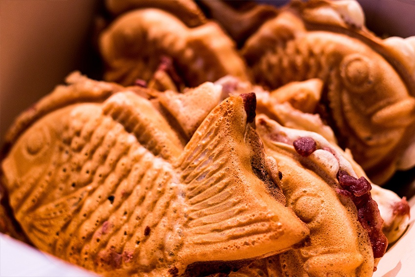 Taiyaki Fischwaffeln aus Japan