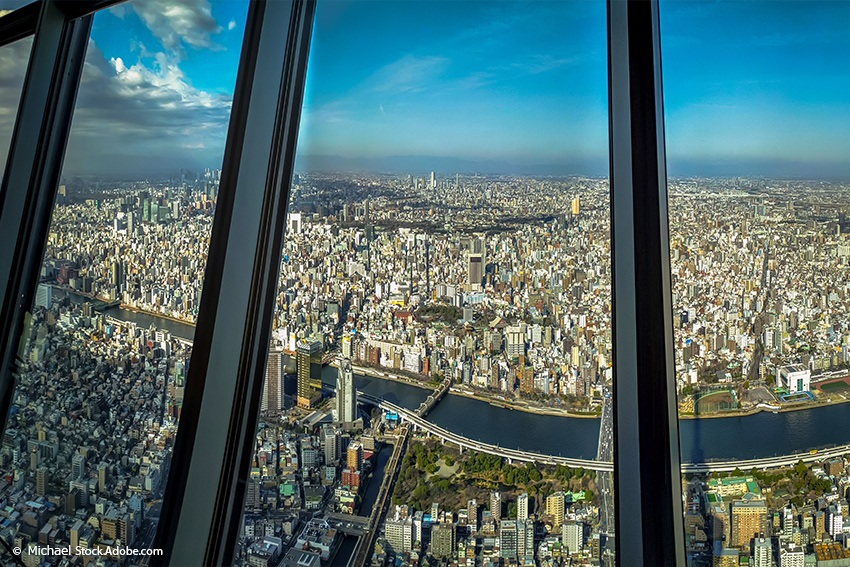 Aussicht Skytree Tower Tokyo