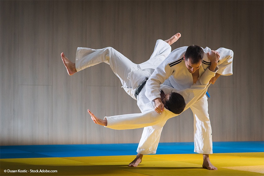 Judo - eine der bekanntesten, waffenlosen japanischen Kampfsportarten