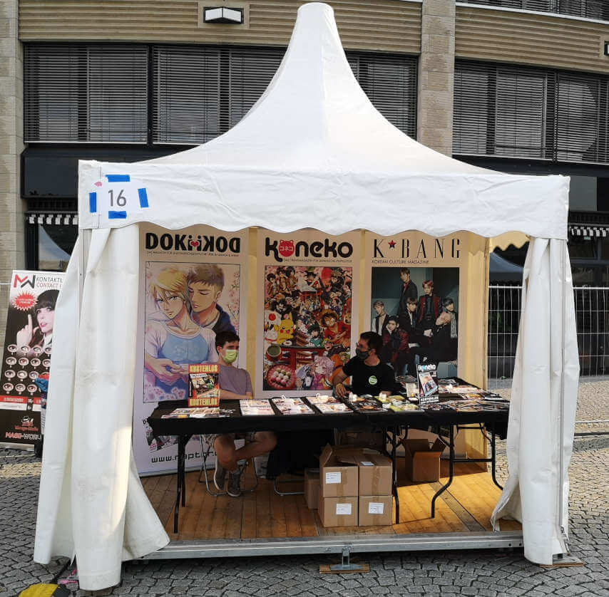 Manga-Stand beim Main Matsuri