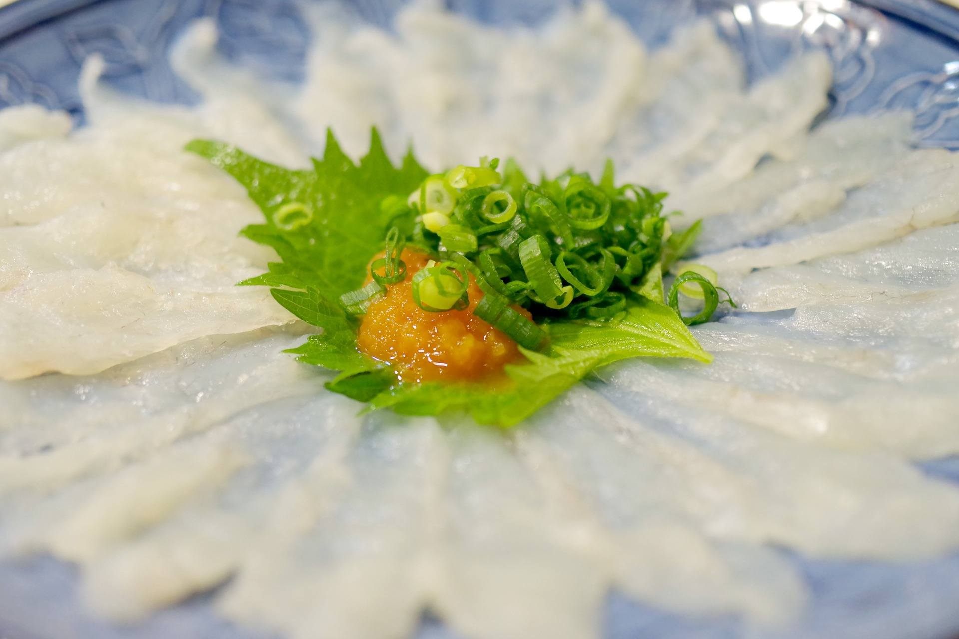 Fugu-Kugelfisch-Strangefood aus Japan