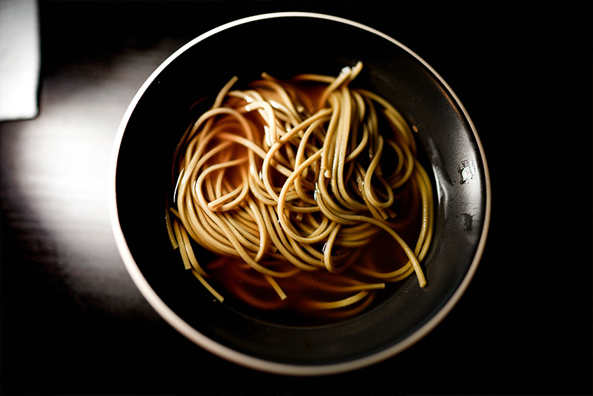  Soba Nudeln mit Furiake Gewürz 