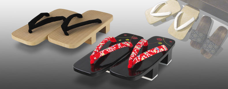 K-G-35 Gemustert Braun Japan Absatz Geta Holz Sandale Tabi Socken Samurai Kimono 