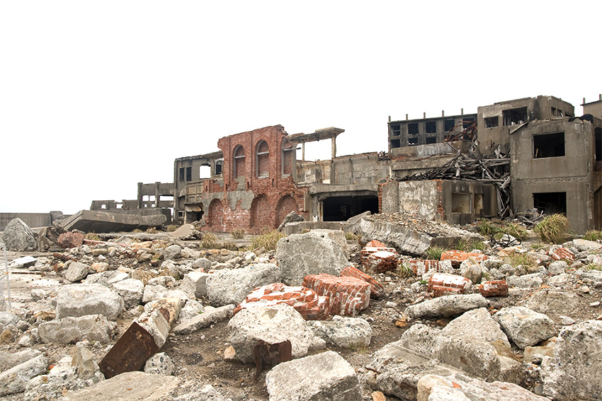 Hashima Island besichtigen