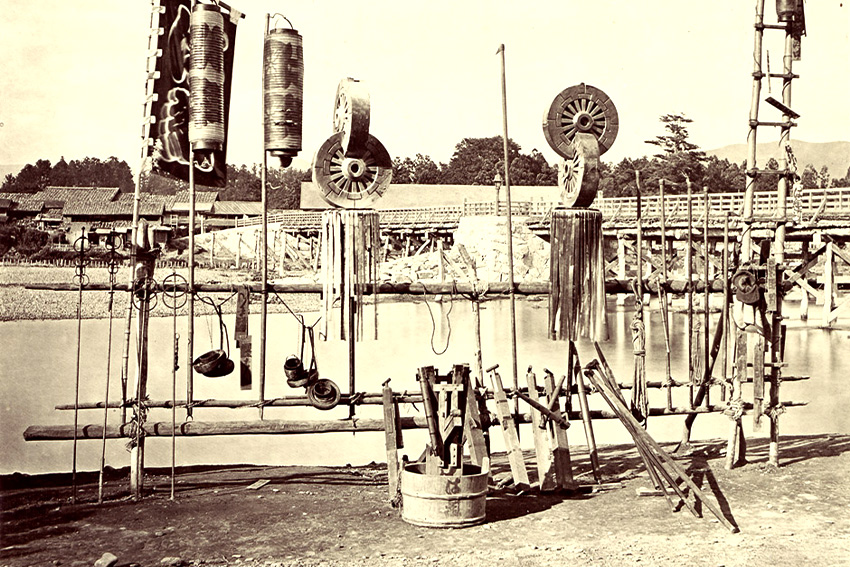 Historische Ausrüstung der Hikeshi – Werkzeuge der japanischen Feuerwehr im 19. Jahrhundert