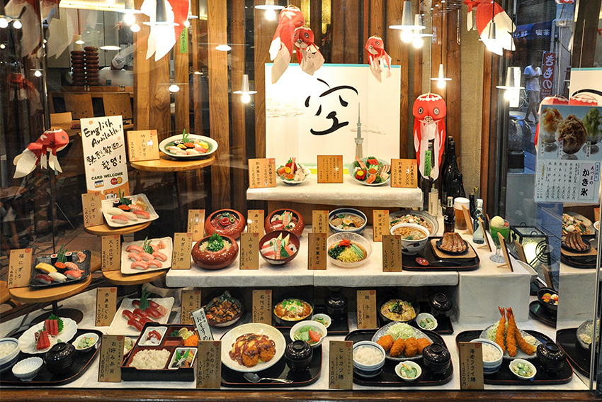 Komische und skurriles Japan: Fake Food – künstliche Lebensmittel und Gerichte