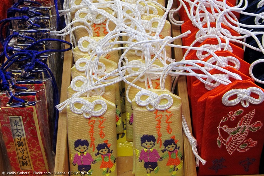 Omamori für Kinder am Todaiji-Tempel