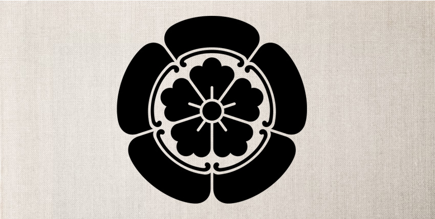Wappen Kamon Oda-Clan Japan