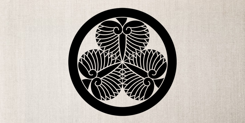 Japanische Zeichen, Symbole Wappen: MON – Tokugawa Clan