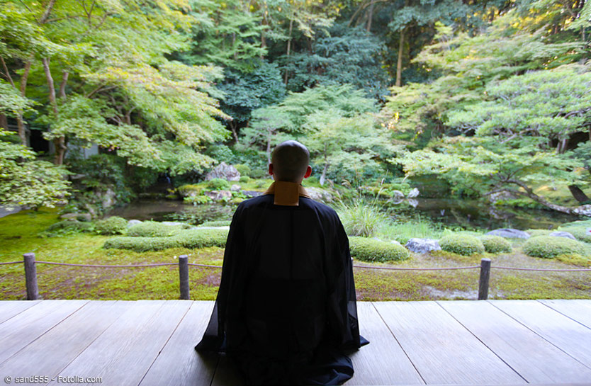 Meditation ist einer der Grundpfeiler japanischer Mönchskultur. Dabei gibt es verschiedene Wege zur Meditation.