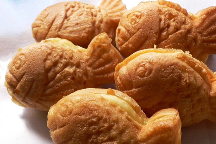 Taiyaki – japanische Fischwaffeln mit süßer Füllung