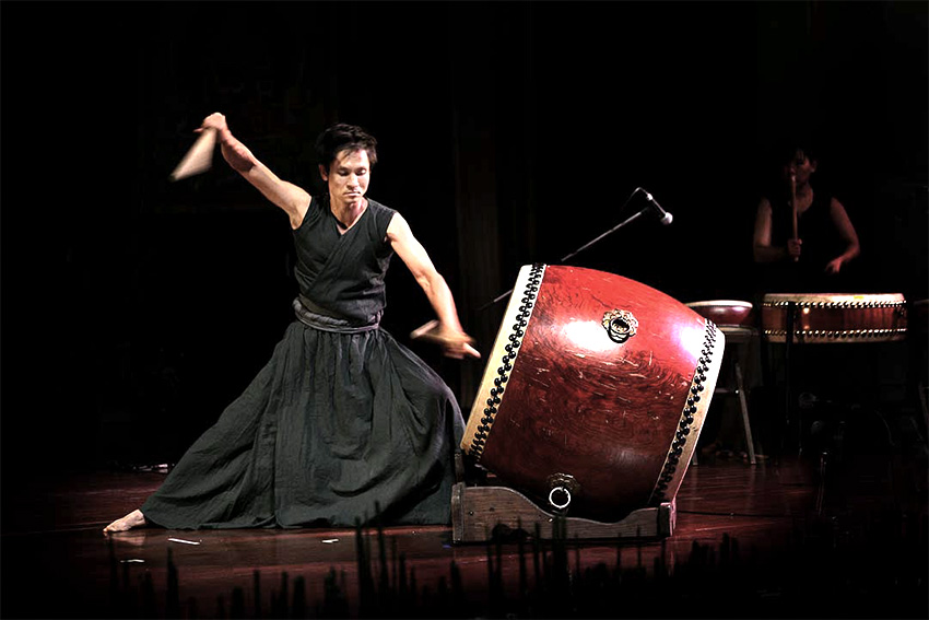 Taiko – japanische Trommel Arten: Nagdo-Daiko