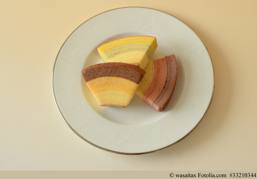 Kirsche. Melone oder Banane - Japanische Baumkuchen-Meister kreieren ständig neue Geschmacksrichtungen