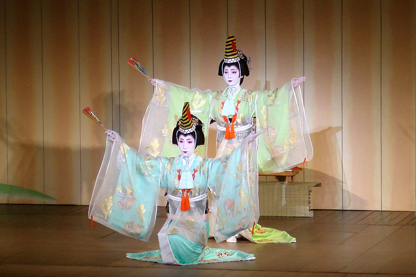 Japanischer Tanz Geisha