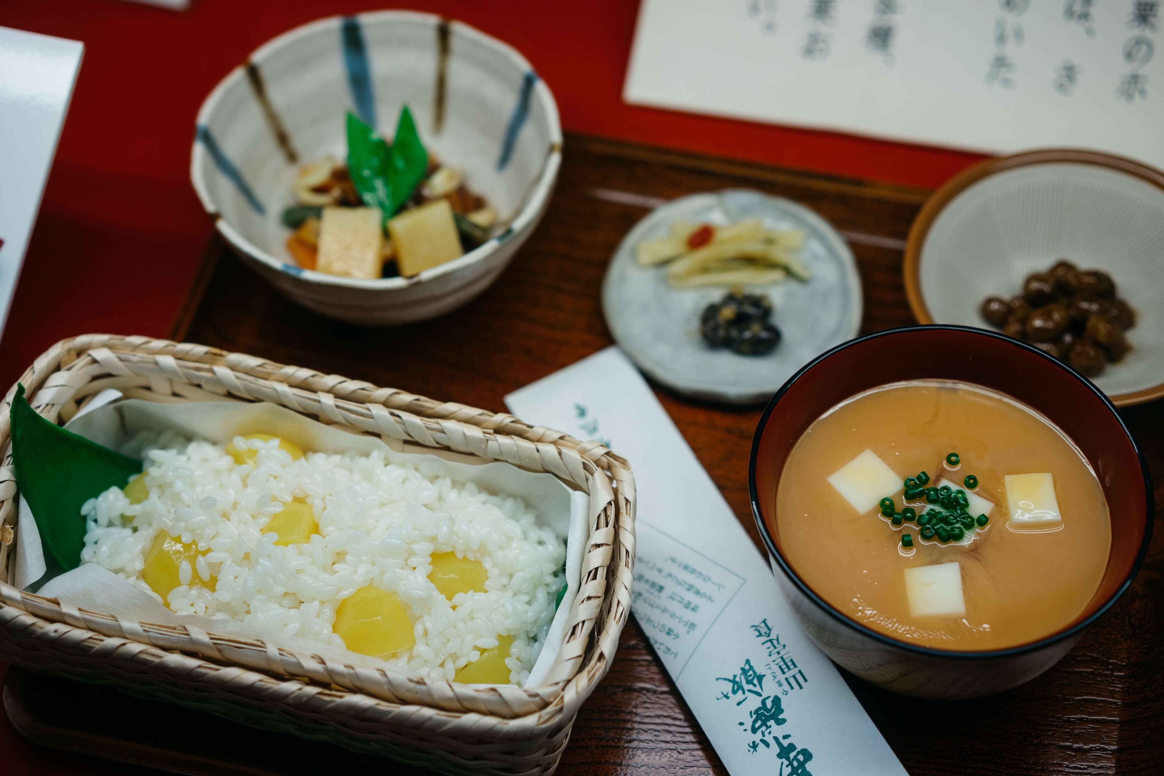 Reisgericht als japanisches Fake Food