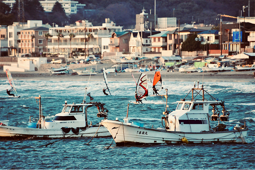 kamakura – Beach, Hafen, Strand