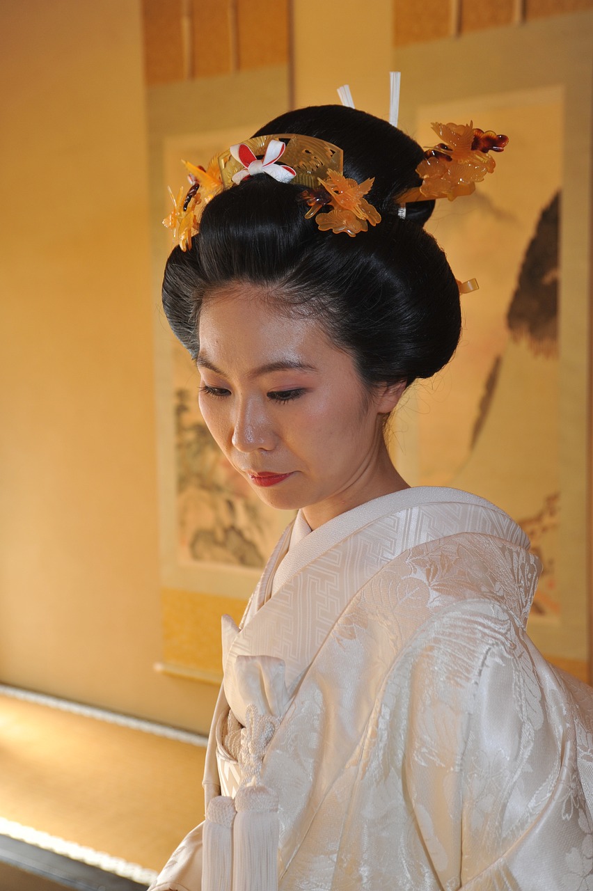 Hochzeits-Kimono Haarschmuck