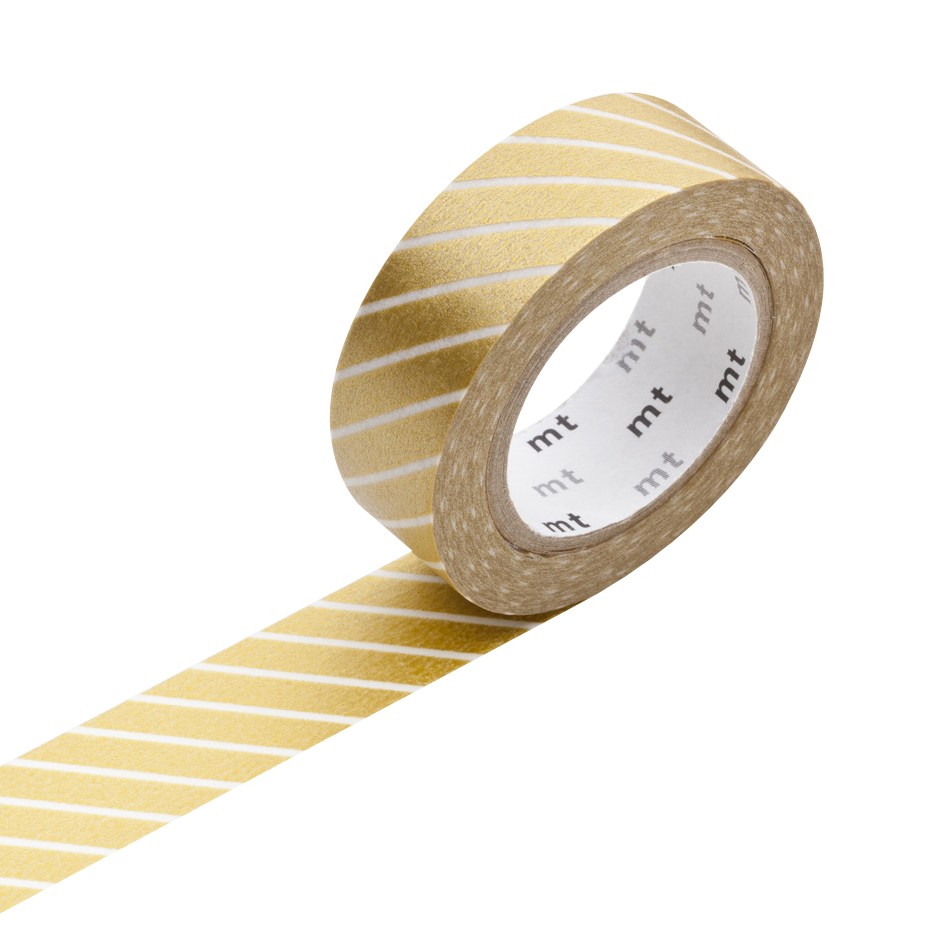 Goldenes Masking Tape mit Streifen kaufen