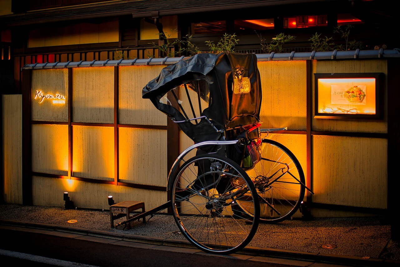 Japanische Rikscha