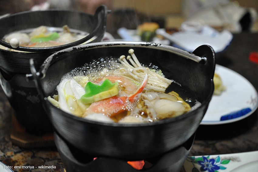 Kochtopf für japanisches Fondue