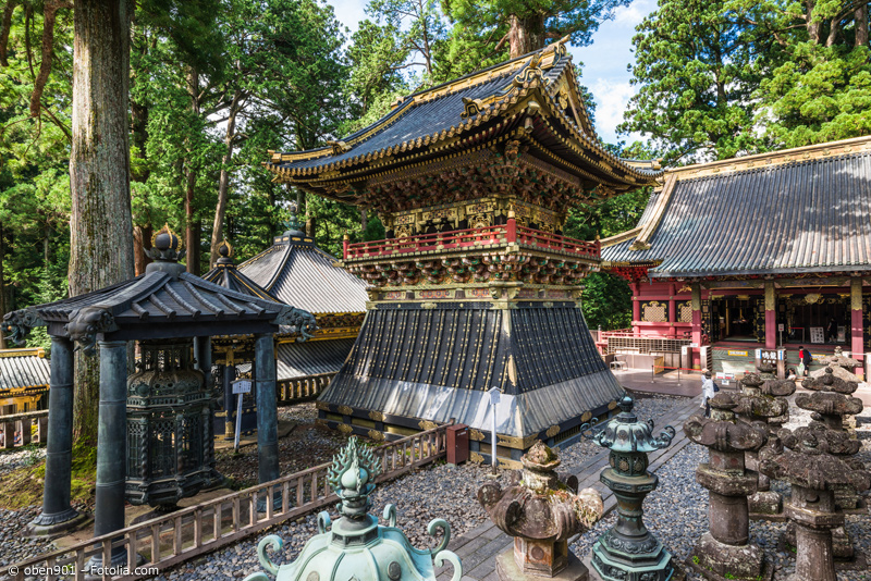 Toshogu Schrein Anlage in Nikko