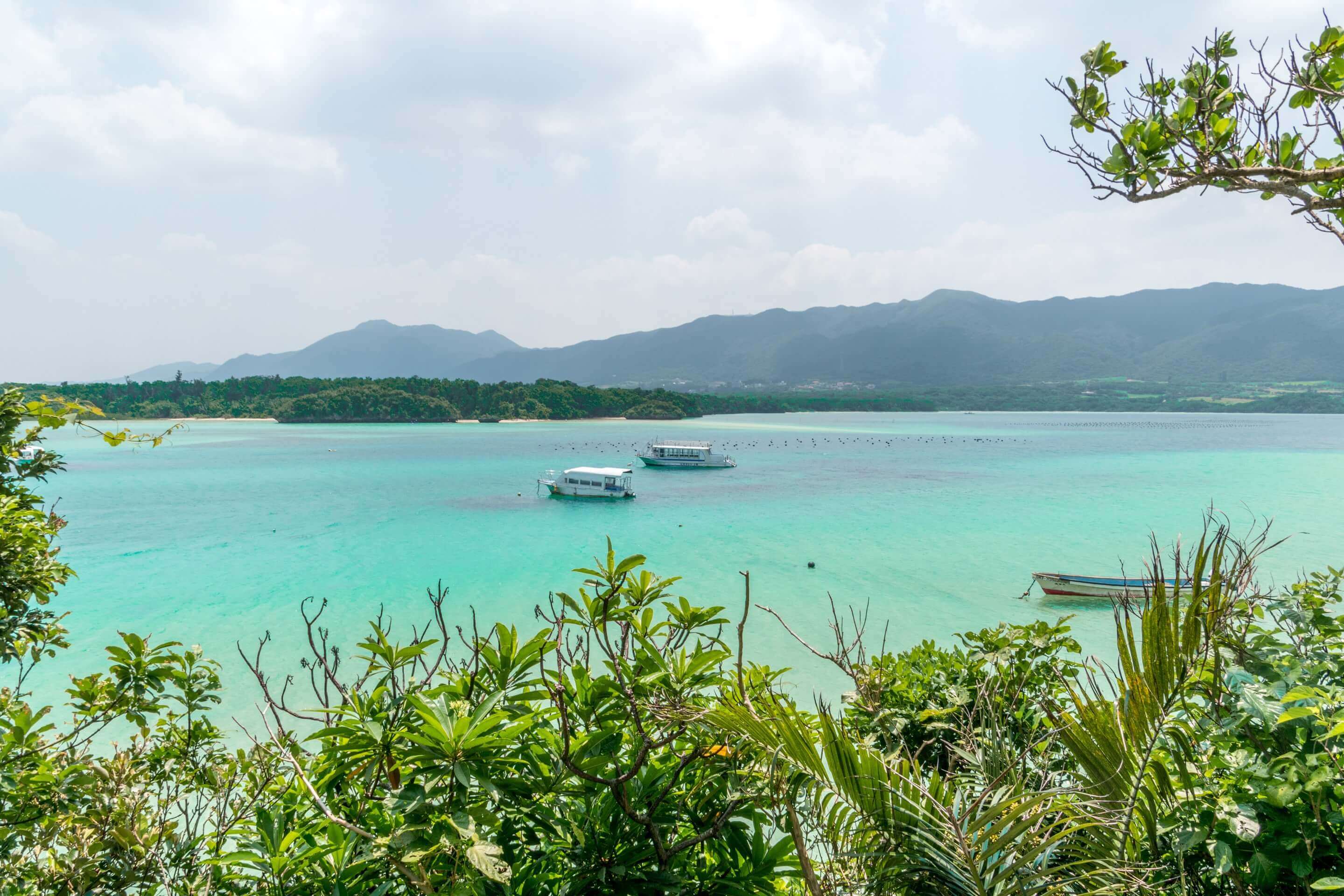 Yachten vo den japanischen Ryūkyū-Inseln