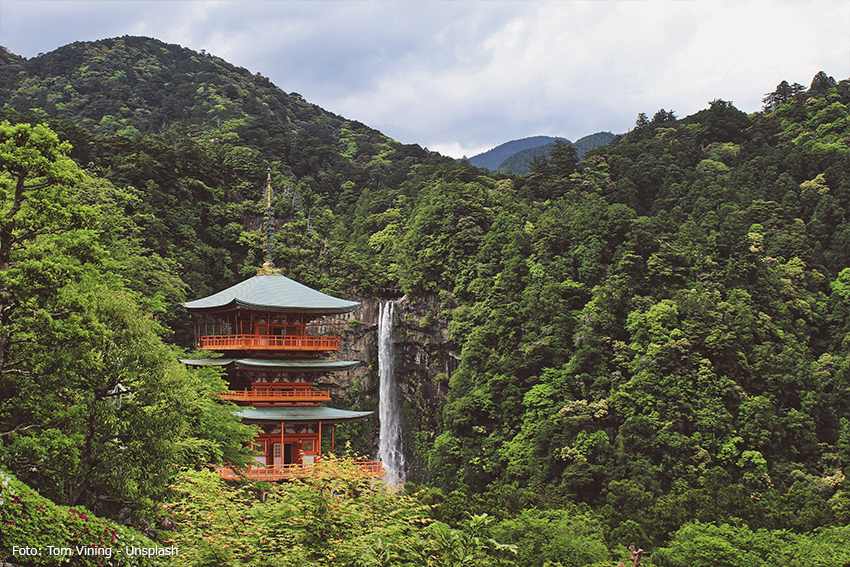 japanischer Tempel Kumano Kodo