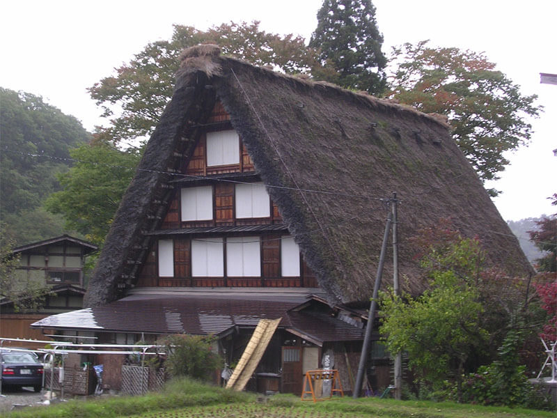 Traditionelles japanisches Minka Haus