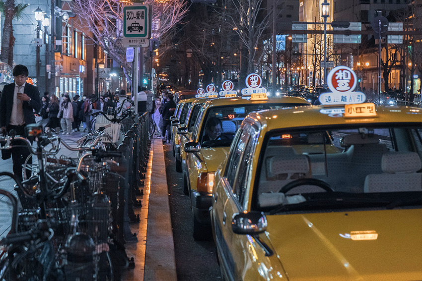  Taxi in Japan rufen oder besstellen 