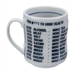 Teetasse - 10 Weisheiten 'Gesundheit'