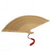 Fächer aus Sandelholz 22,5 cm - Natur