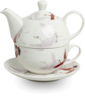 Tee-Set für eine Person Tsuru
