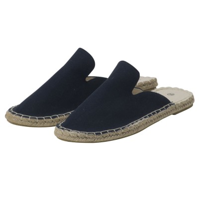 Espadrilles Pantoletten Canvas Slipper Damen Sommerlatschen