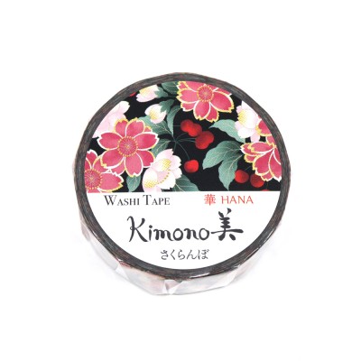 Masking Tape 'Kimono-Muster' Sakura