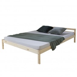 Solid Wood Double Bed