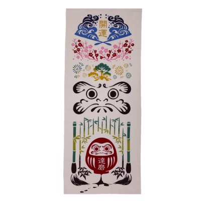 Tenugui - Shochikubai Daruma