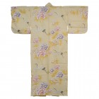 Kimono für Damen - Kranich und Pfingstrose