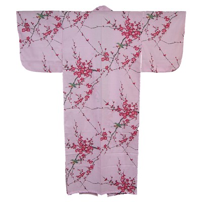 Kimono für Damen - Nachtigall und Pflaume