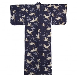 Kimono für Damen - Weißer Kranich