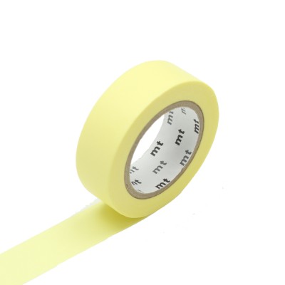 Masking Tape - Pastel Lemon