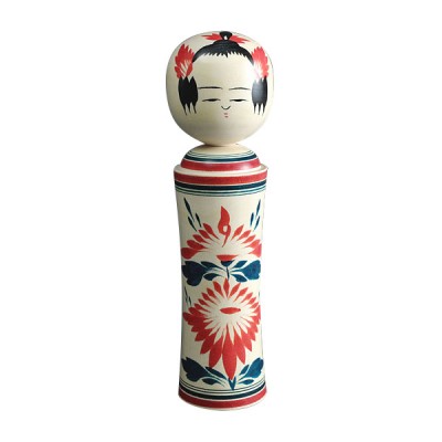 Naruko-Kokeshi mit Drehkopf Naruko-Kokeshi mit Drehkopf