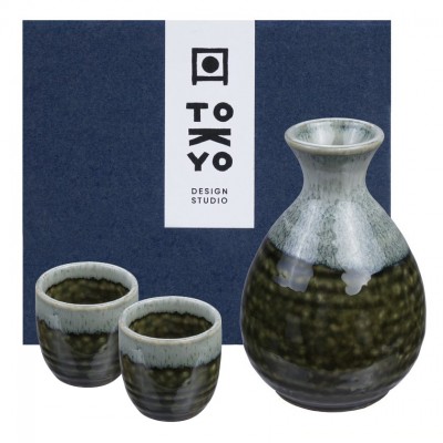 Sake Set - Oribe Irabo