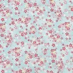 Japan Stoff Hirahira Sakura Hellblau - Meterware aus 100% Baumwolle